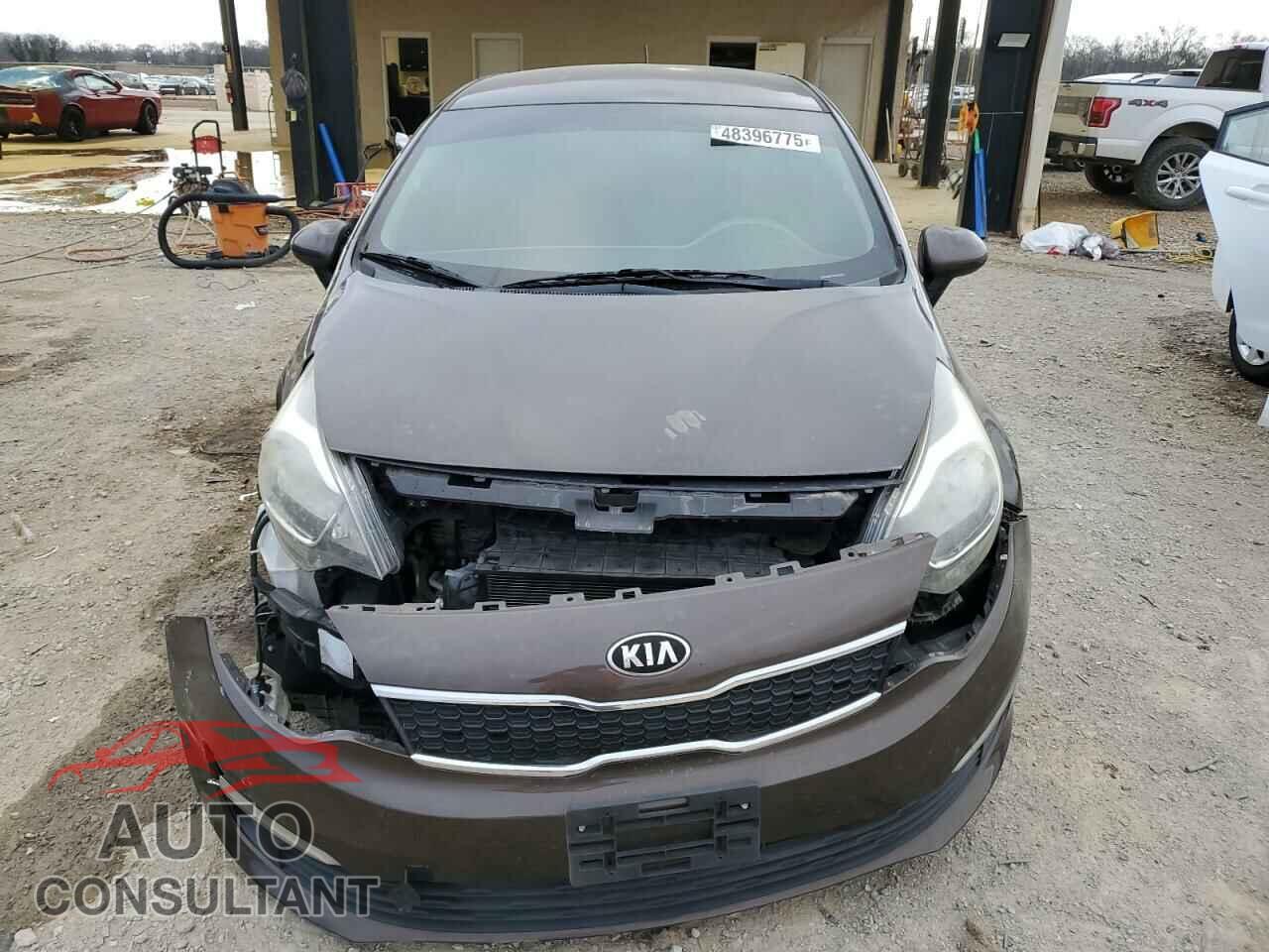 KIA RIO 2016 - KNADN4A39G6681539