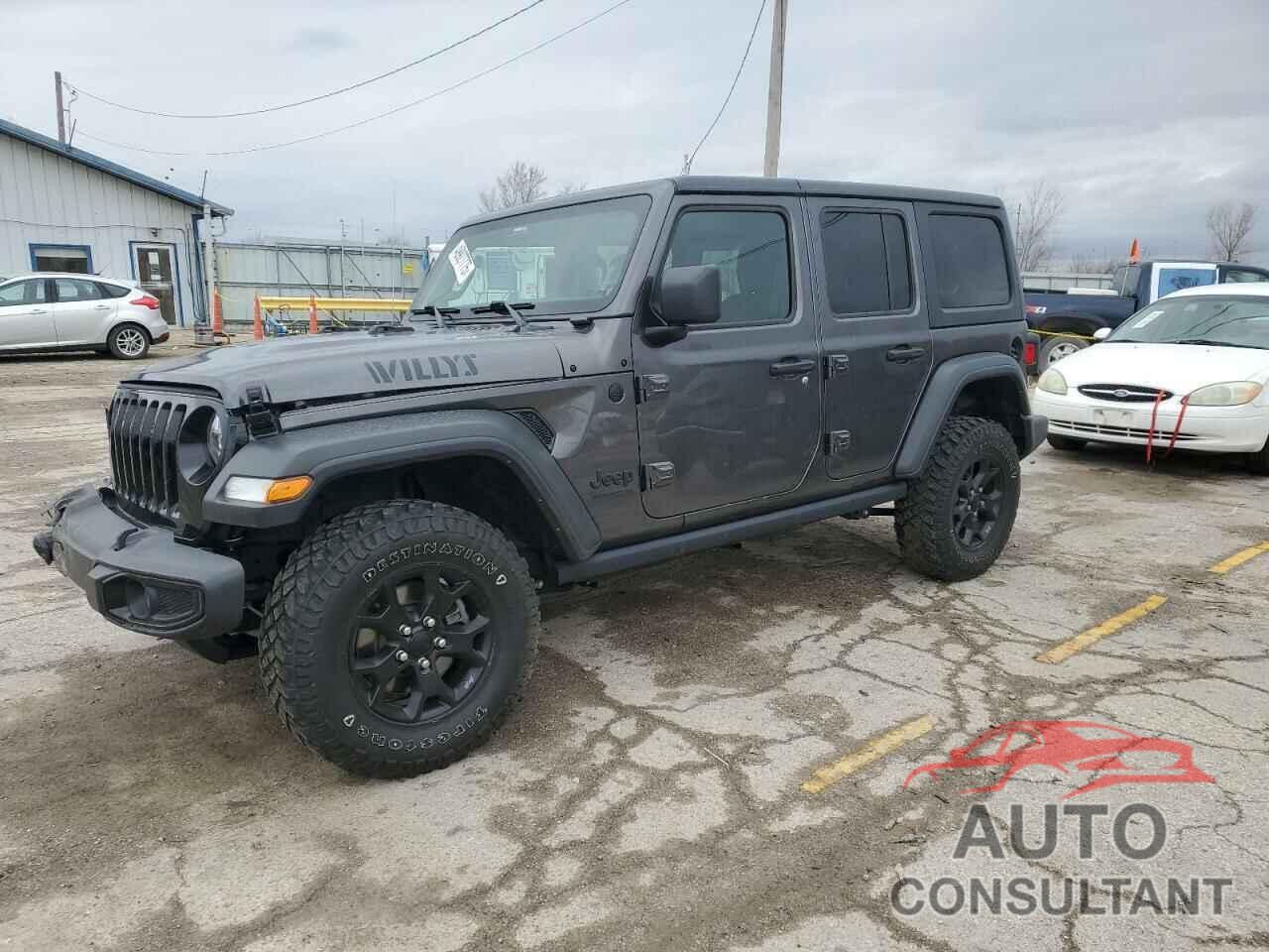 JEEP WRANGLER 2021 - 1C4HJXDG8MW837159