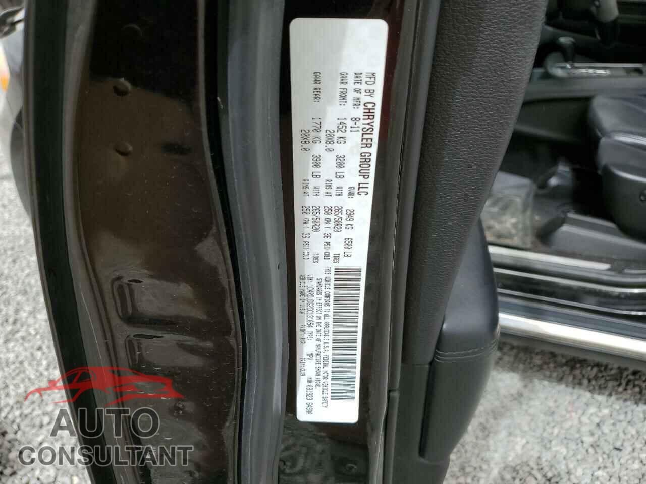 DODGE DURANGO 2012 - 1C4RDJDG2CC131054