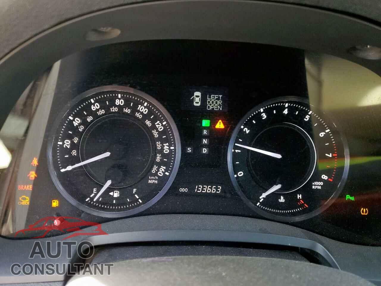 LEXUS IS 2012 - JTHFE2C24C2507432