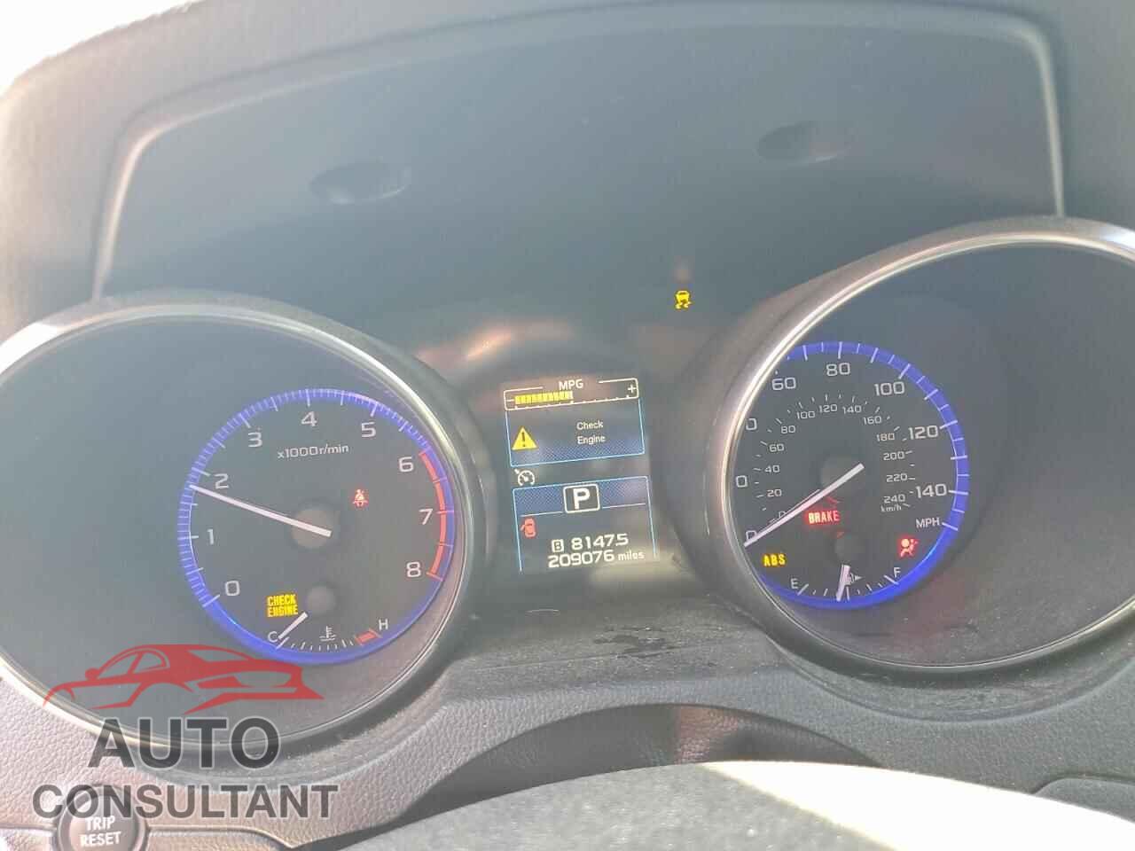 SUBARU OUTBACK 2016 - 4S4BSBCC5G3208772