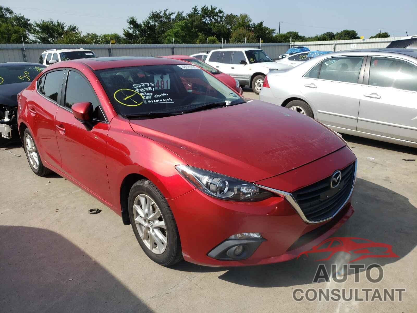 MAZDA 3 2016 - 3MZBM1W75GM273012