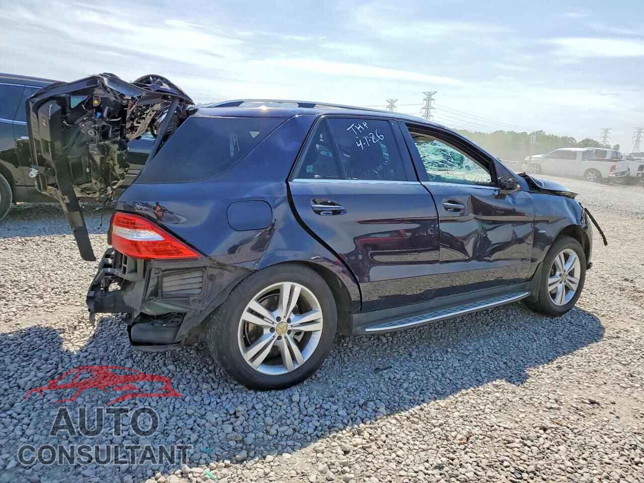 MERCEDES-BENZ M-CLASS 2012 - 4JGDA2EB9CA028698