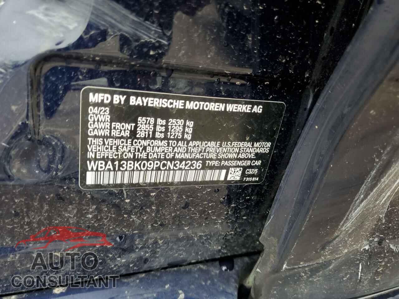 BMW M5 2023 - WBA13BK09PCN34236