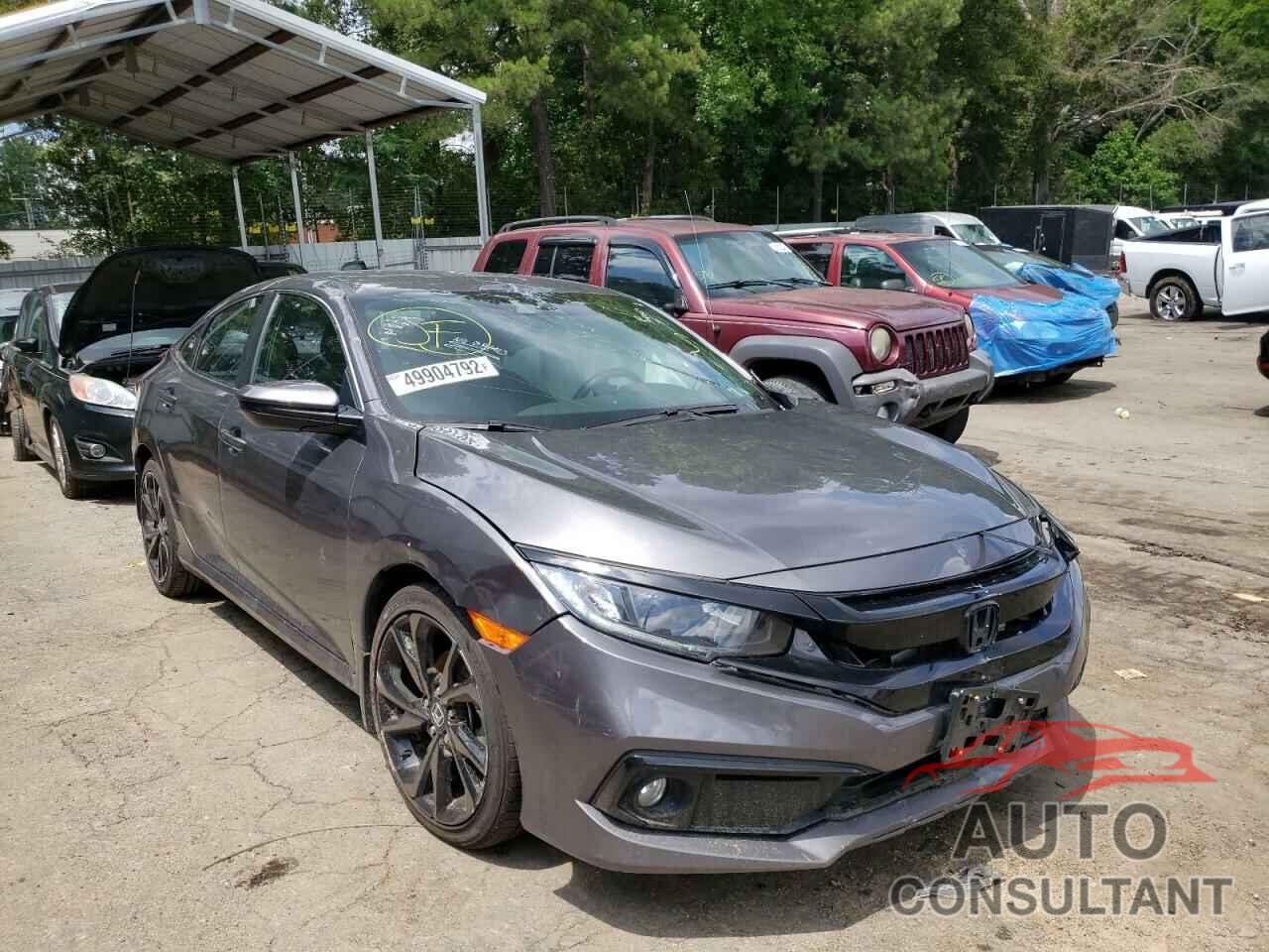 HONDA CIVIC 2019 - 2HGFC2F89KH555216