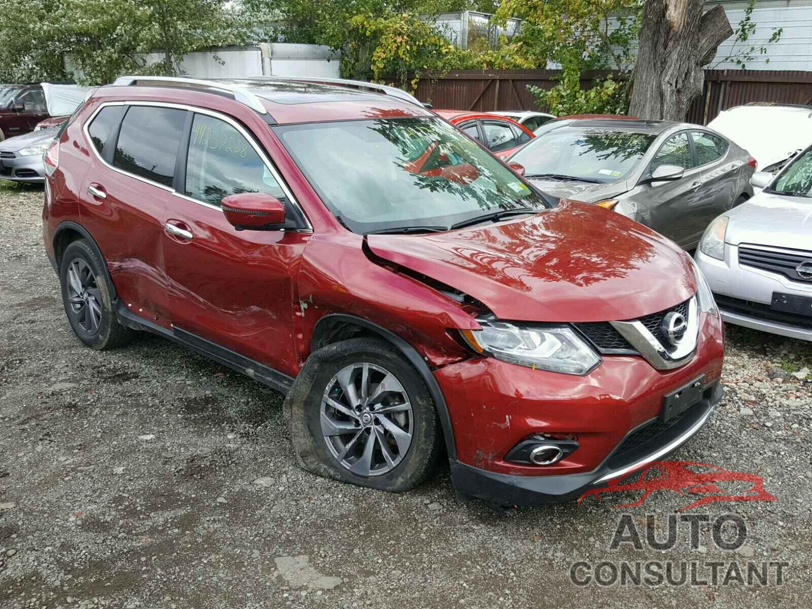 NISSAN ROGUE S 2016 - 5N1AT2MV9GC833040