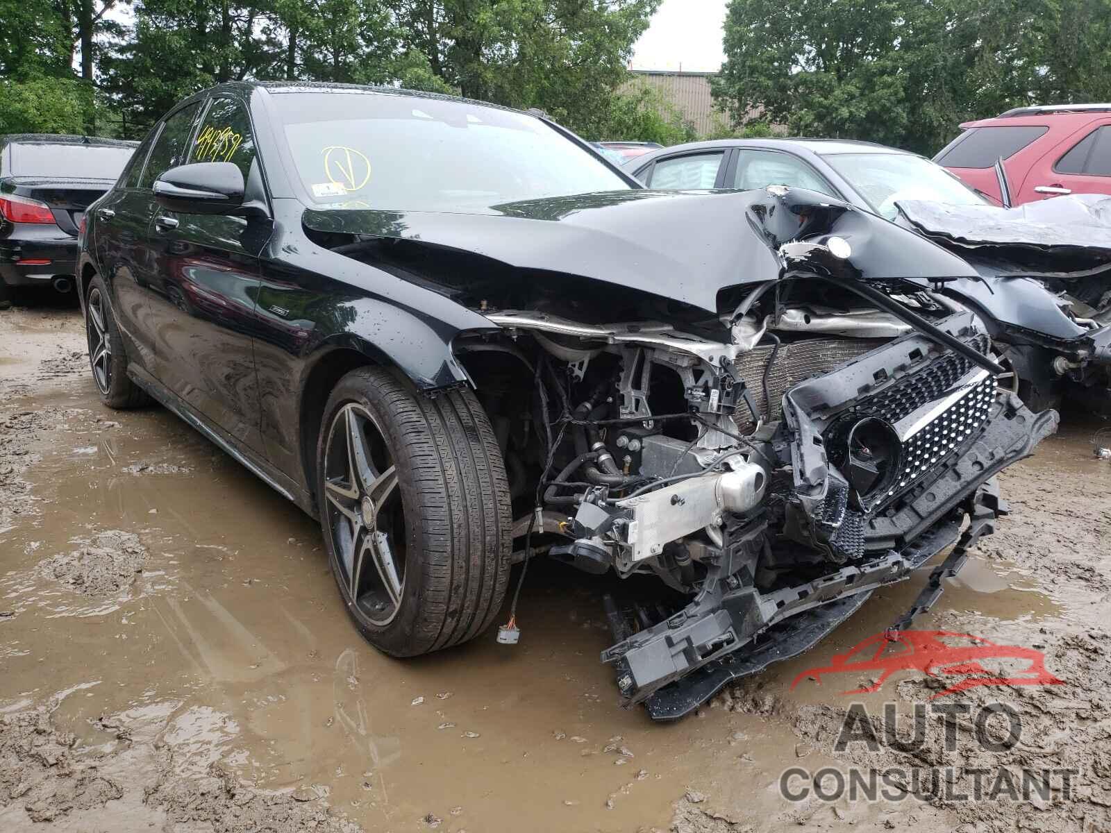 MERCEDES-BENZ C-CLASS 2016 - 55SWF6EB7GU126713