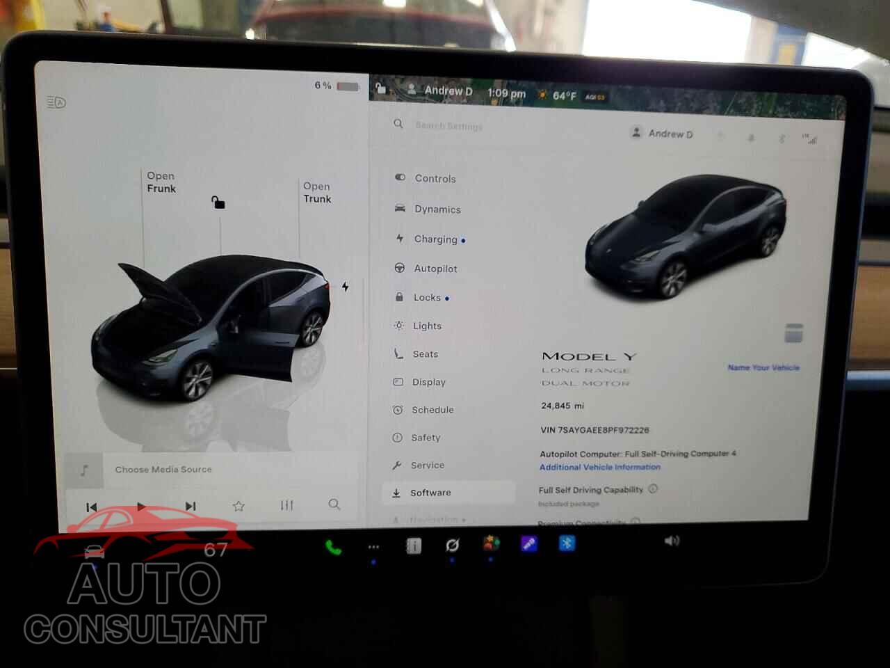 TESLA MODEL Y 2023 - 7SAYGAEE8PF972226