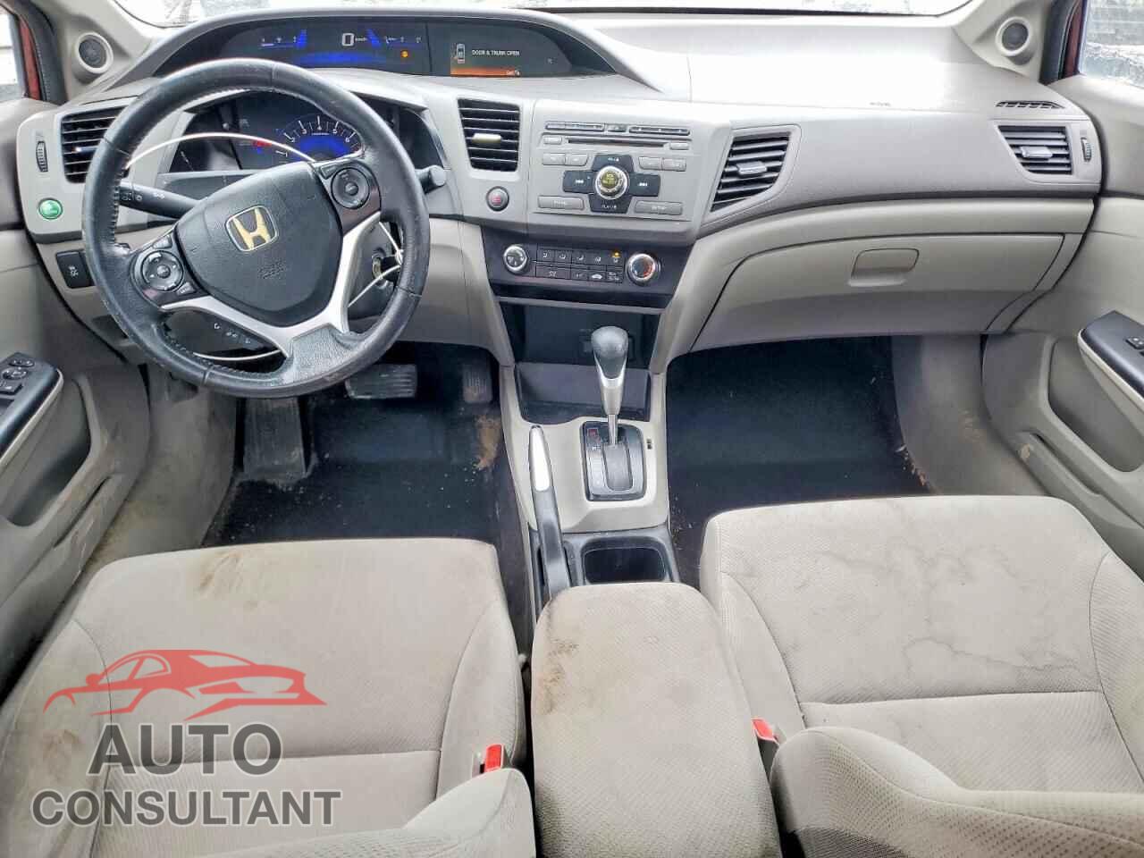 HONDA CIVIC 2012 - 2HGFB2F52CH042349
