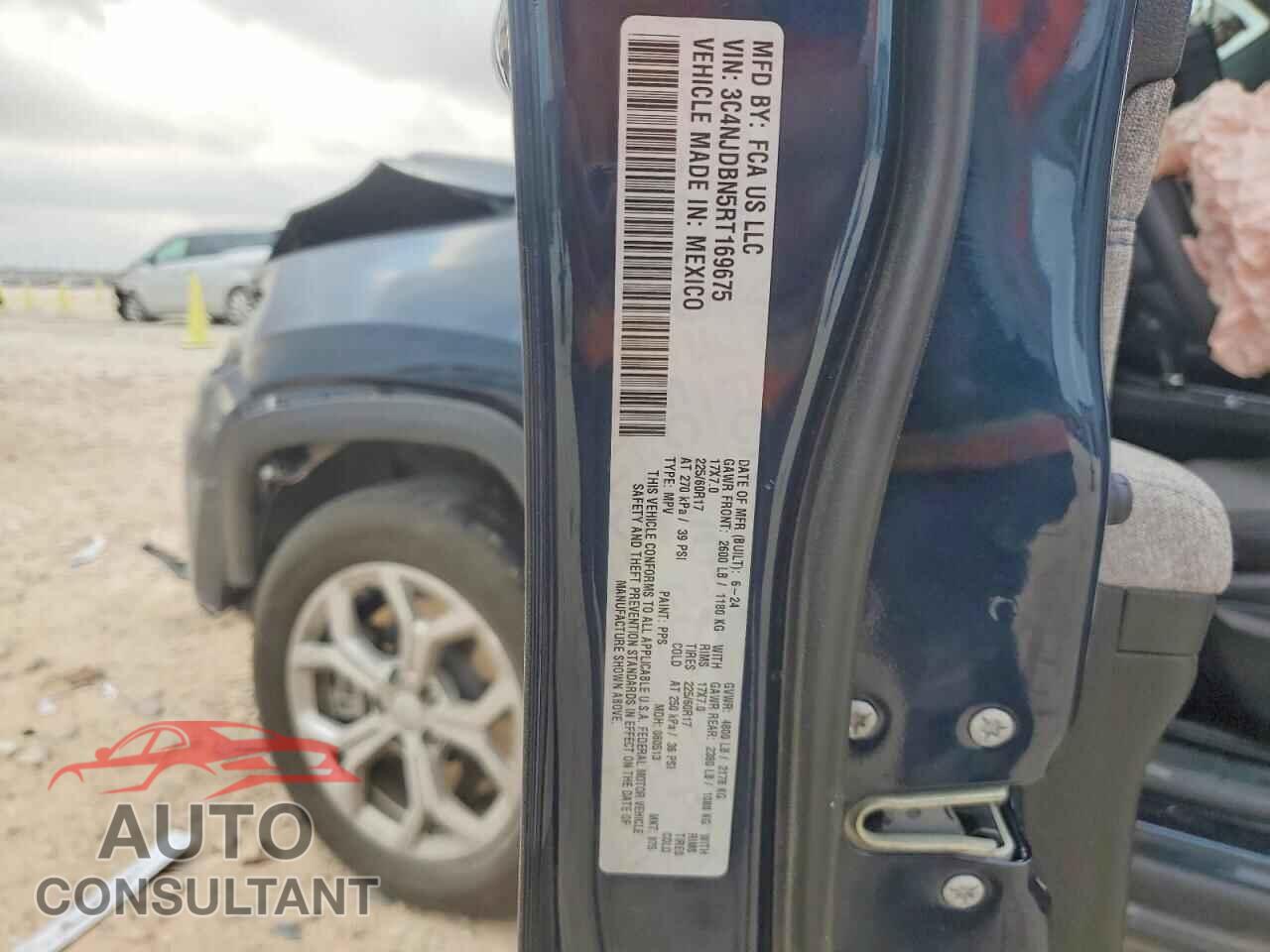 JEEP COMPASS 2024 - 3C4NJDBN5RT169675