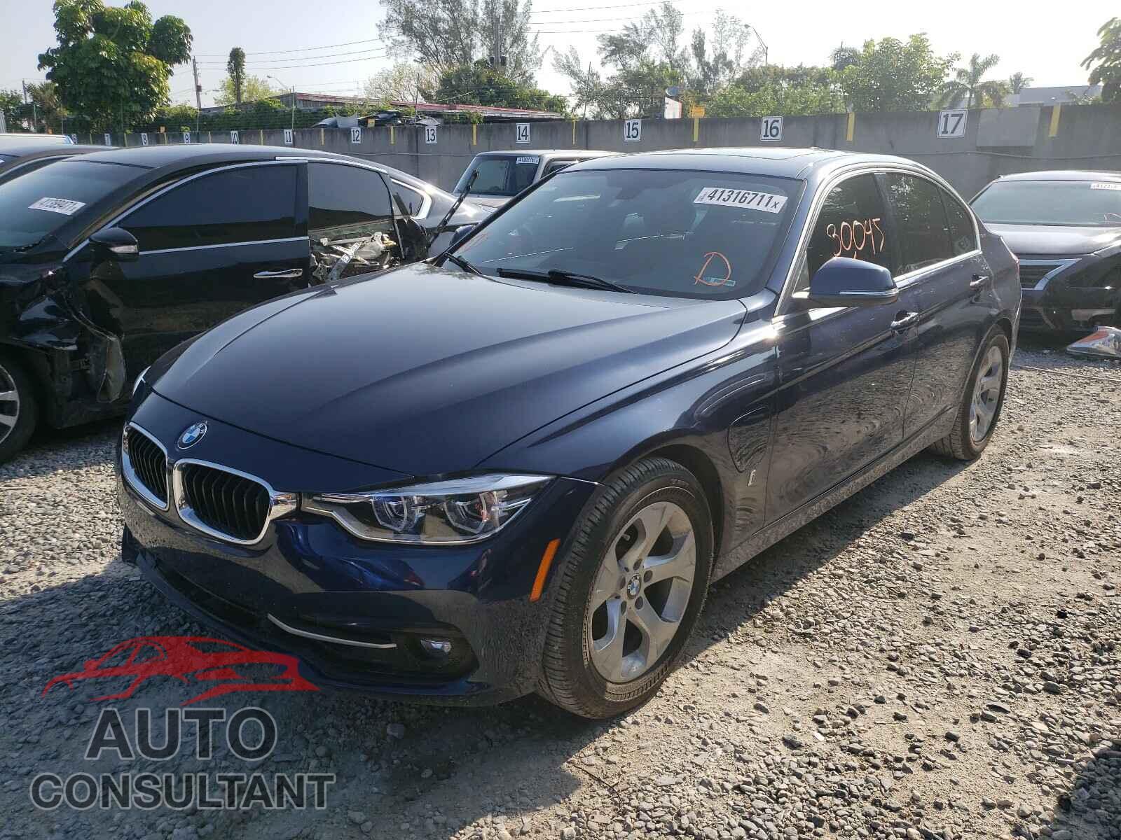 BMW 3 SERIES 2018 - WBA8E1C50JA178582