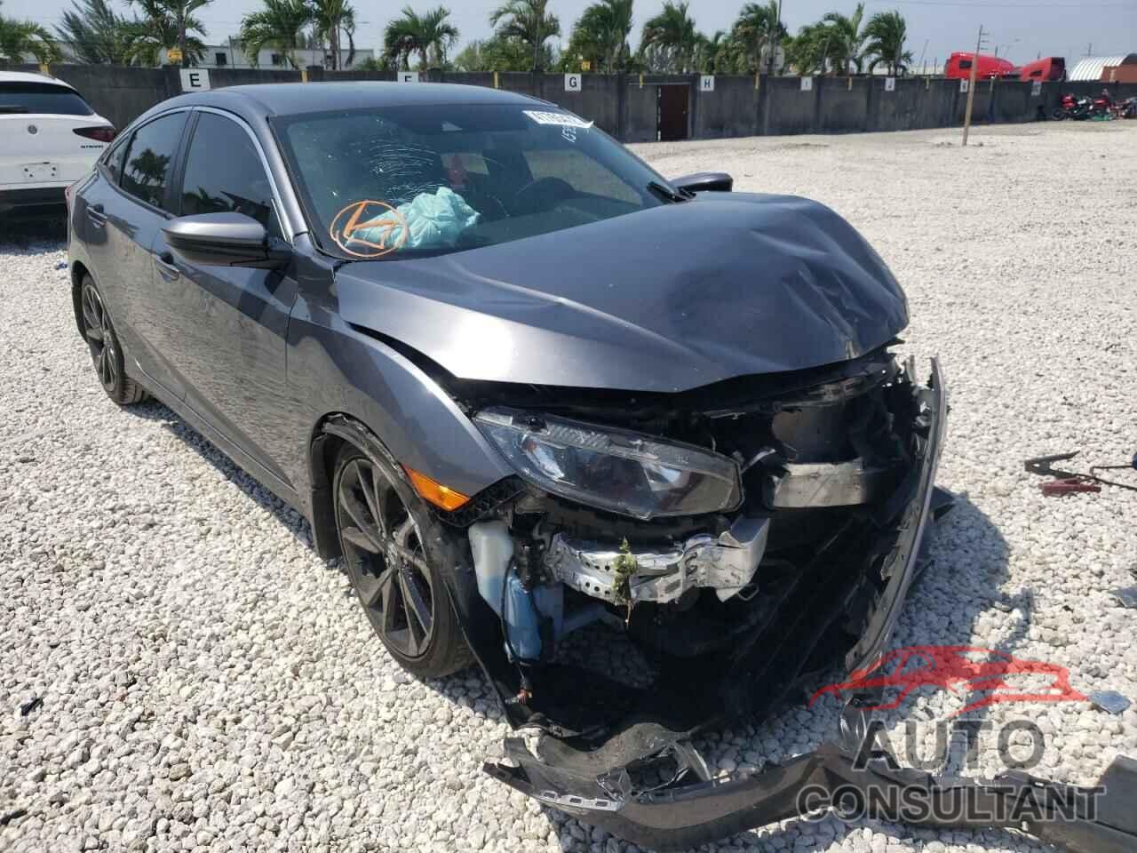 HONDA CIVIC 2019 - 2HGFC2F80KH591585