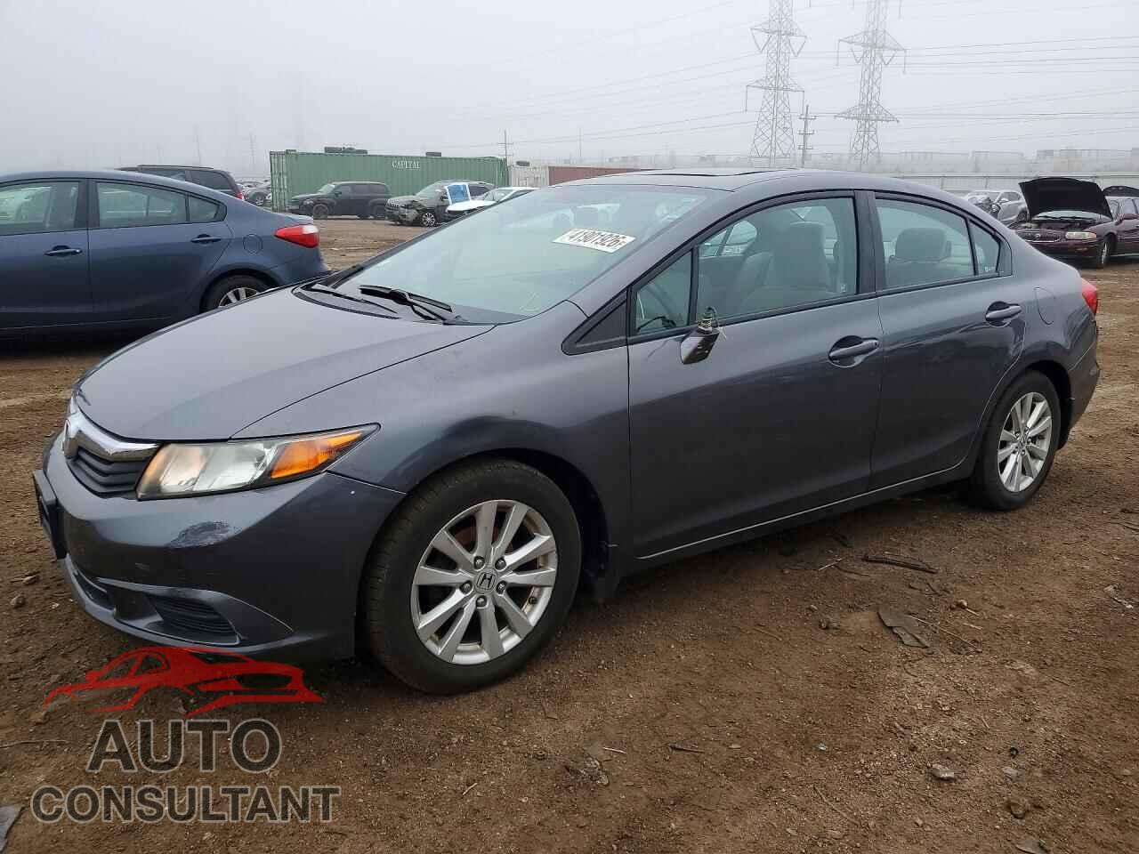 HONDA CIVIC 2012 - 19XFB2F80CE015106