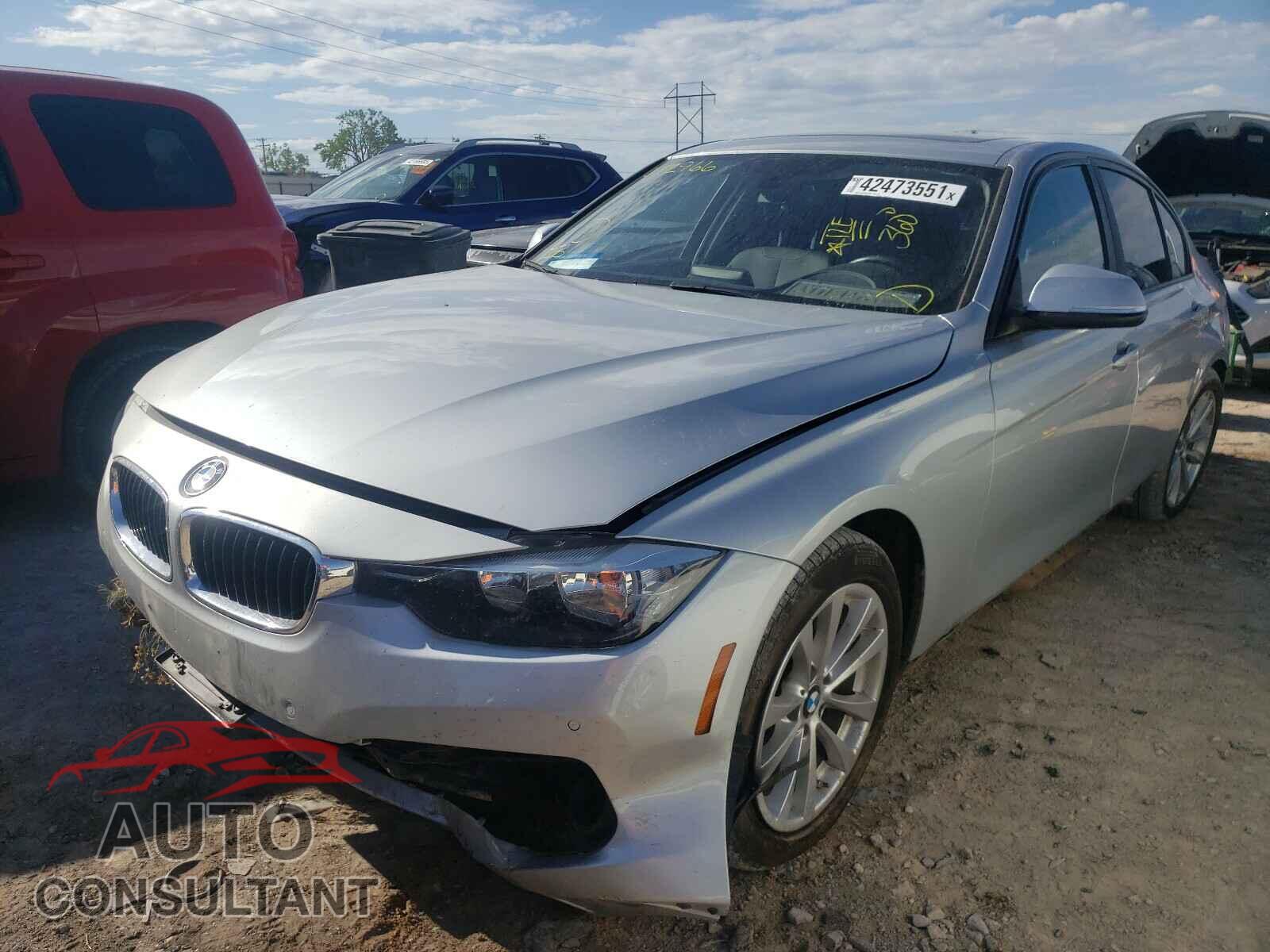 BMW 3 SERIES 2017 - WBA8E1G5XHNU12966
