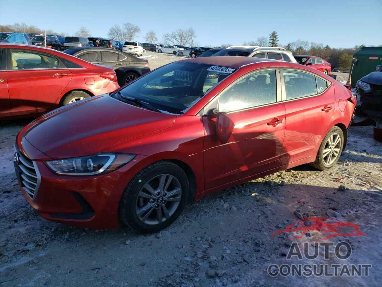 HYUNDAI ELANTRA 2017 - 5NPD84LF6HH187650