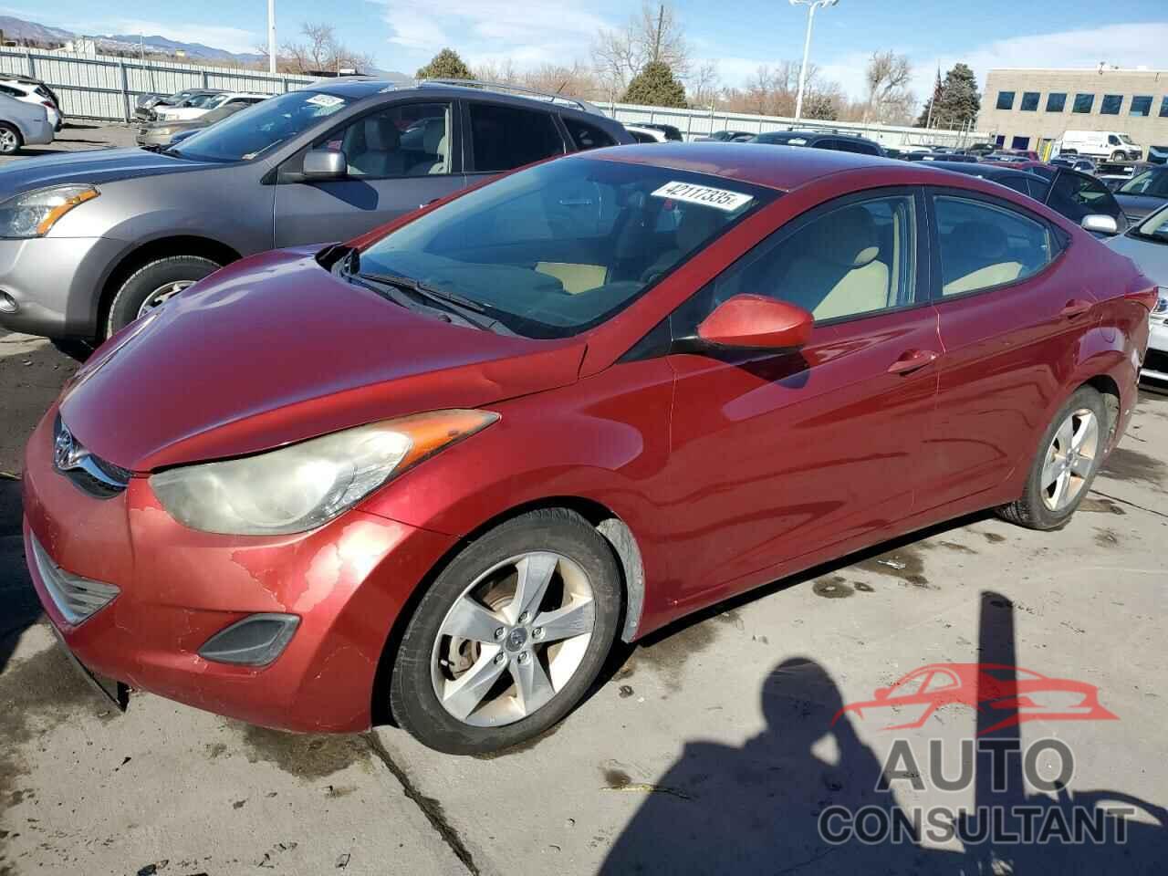 HYUNDAI ELANTRA 2013 - 5NPDH4AE5DH388217