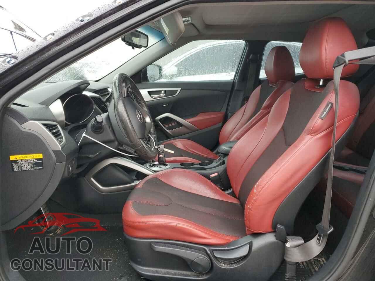 HYUNDAI VELOSTER 2012 - KMHTC6AD0CU078828
