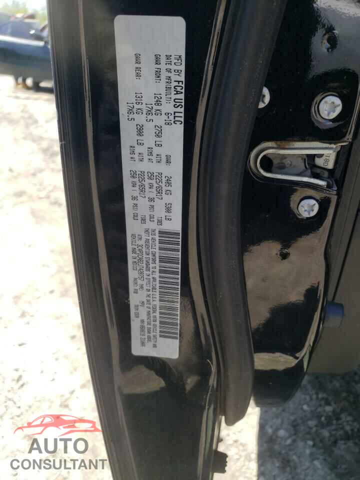 DODGE JOURNEY 2018 - 3C4PDCAB2JT428757