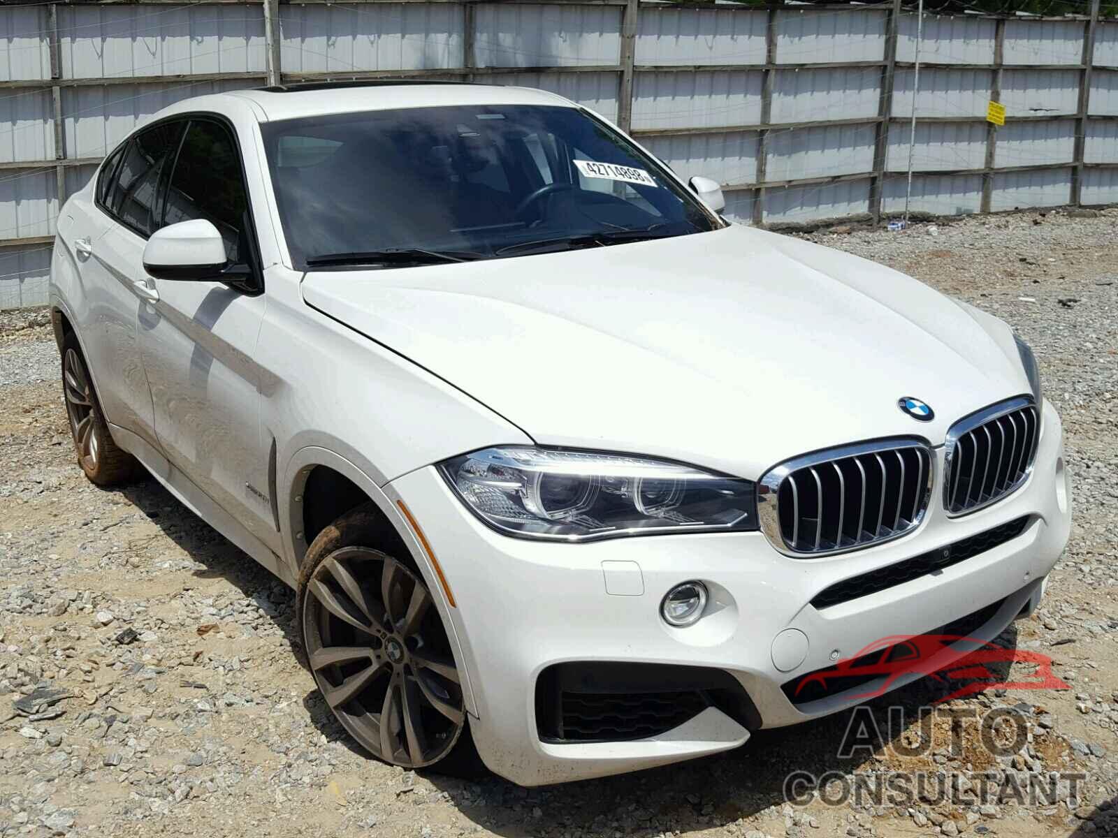 BMW X6 XDRIVE50I 2016 - 5UXKU6C54G0R34341
