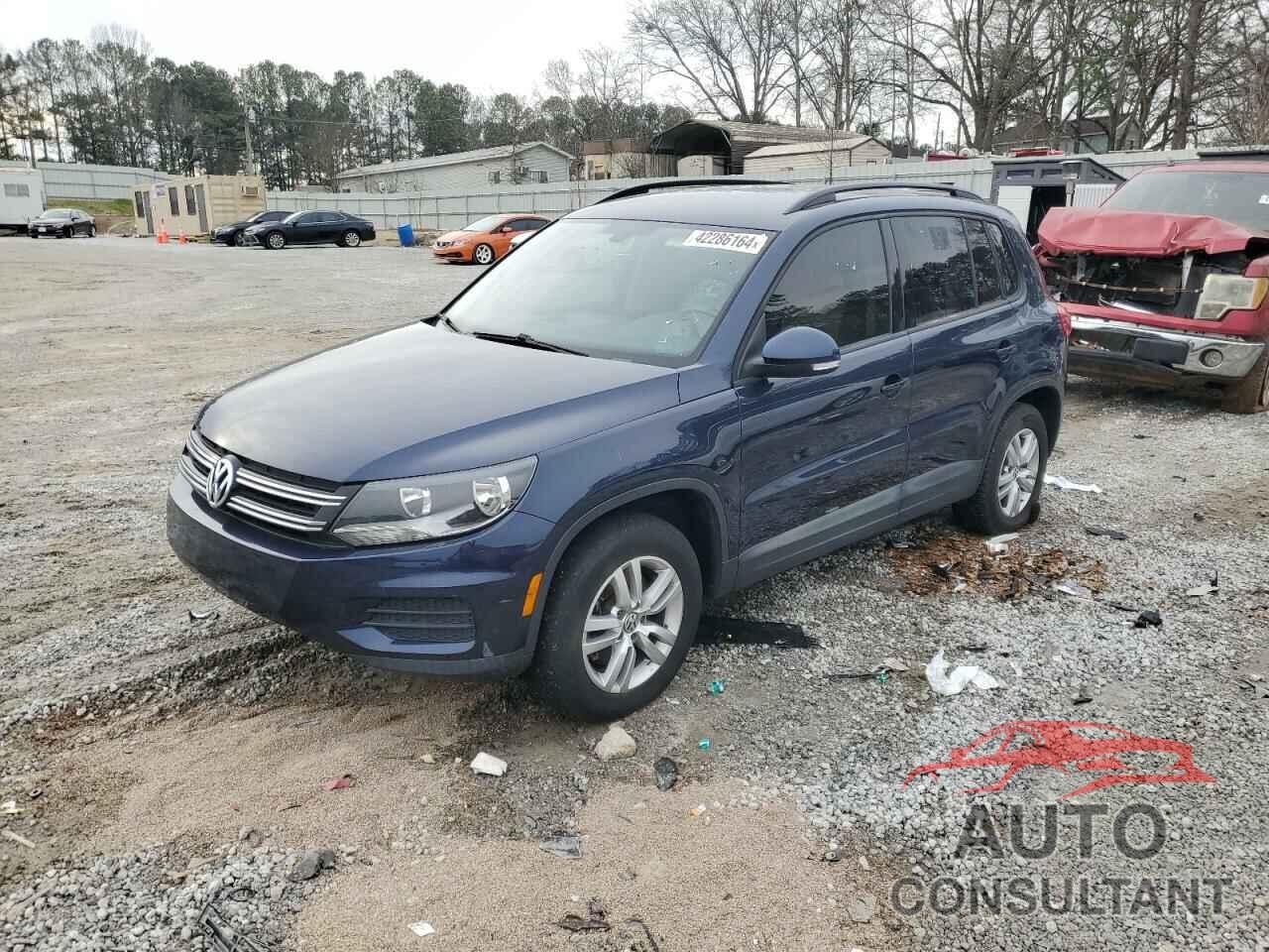 VOLKSWAGEN TIGUAN 2016 - WVGAV7AX3GW584343