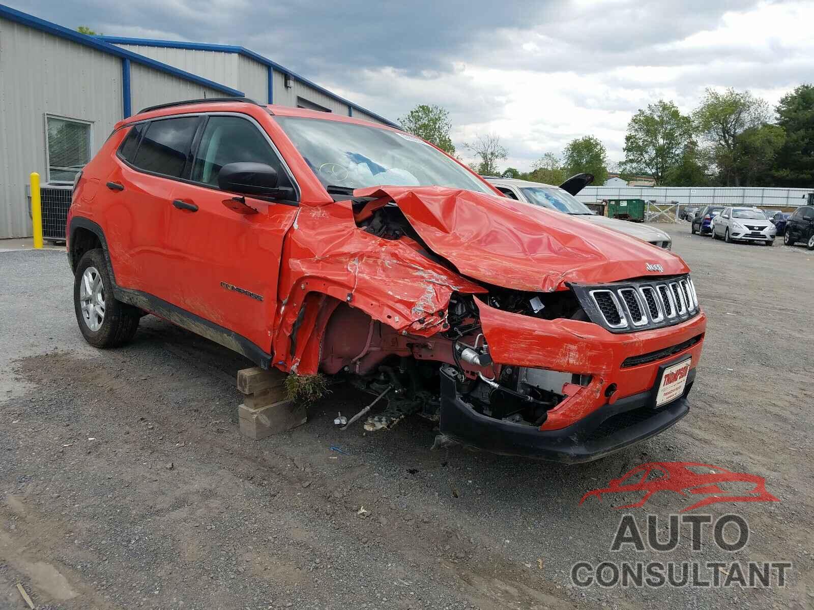JEEP COMPASS 2019 - 3C4NJDAB6KT672984