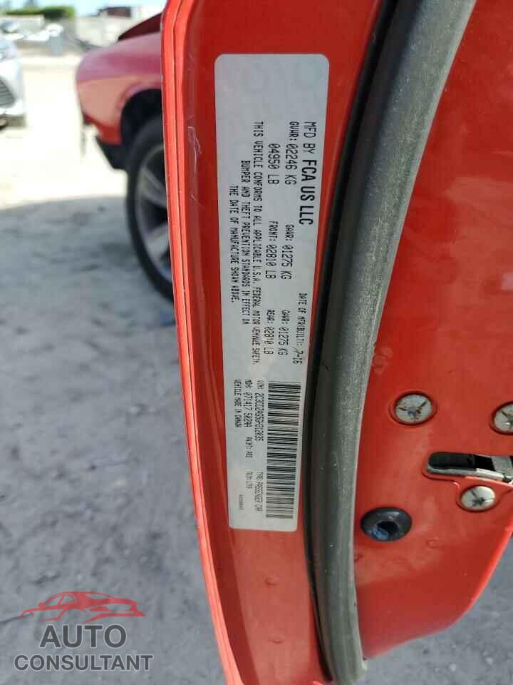 DODGE CHALLENGER 2016 - 2C3CDZAG5GH312035