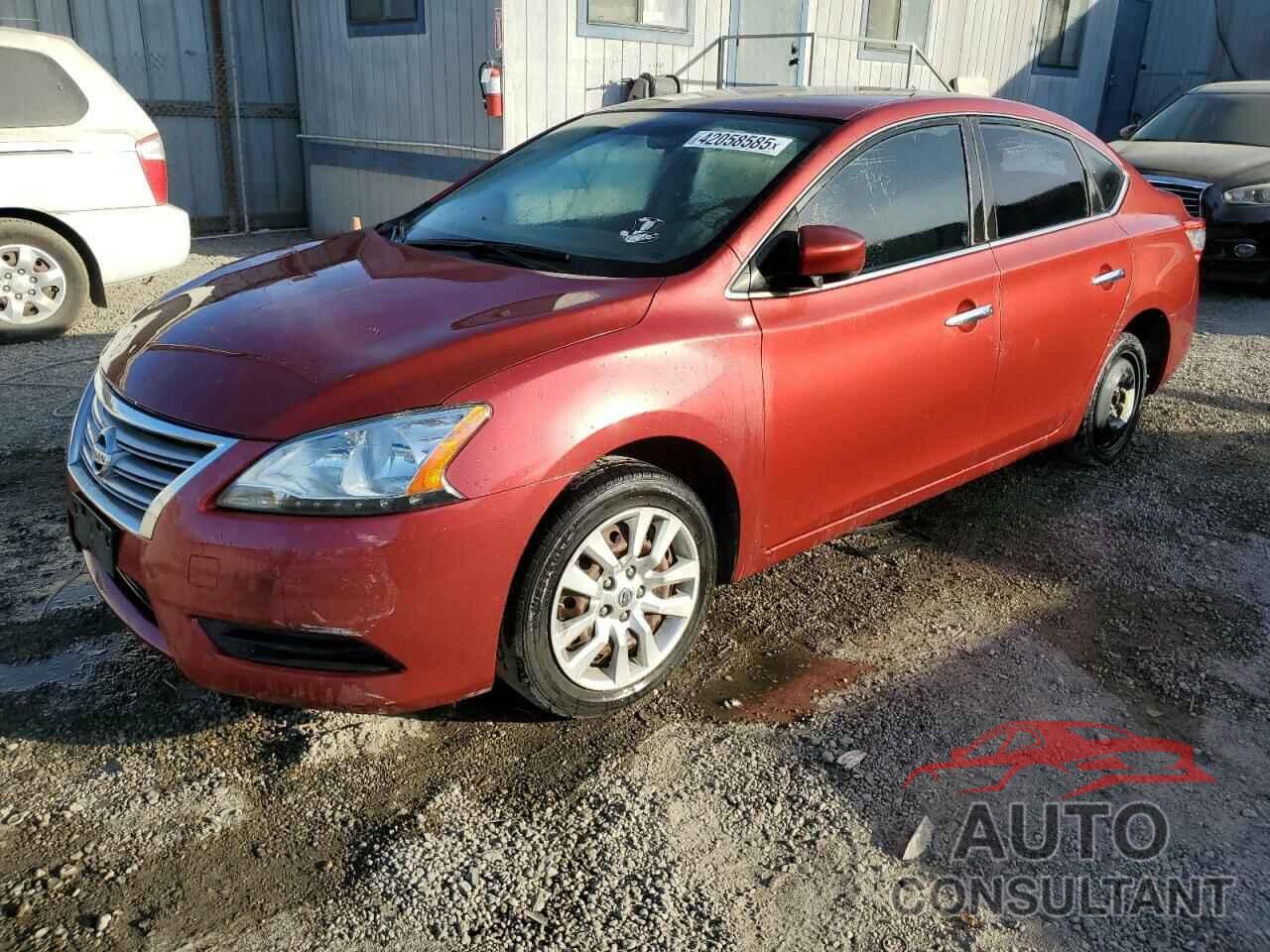 NISSAN SENTRA 2015 - 3N1AB7APXFL657034