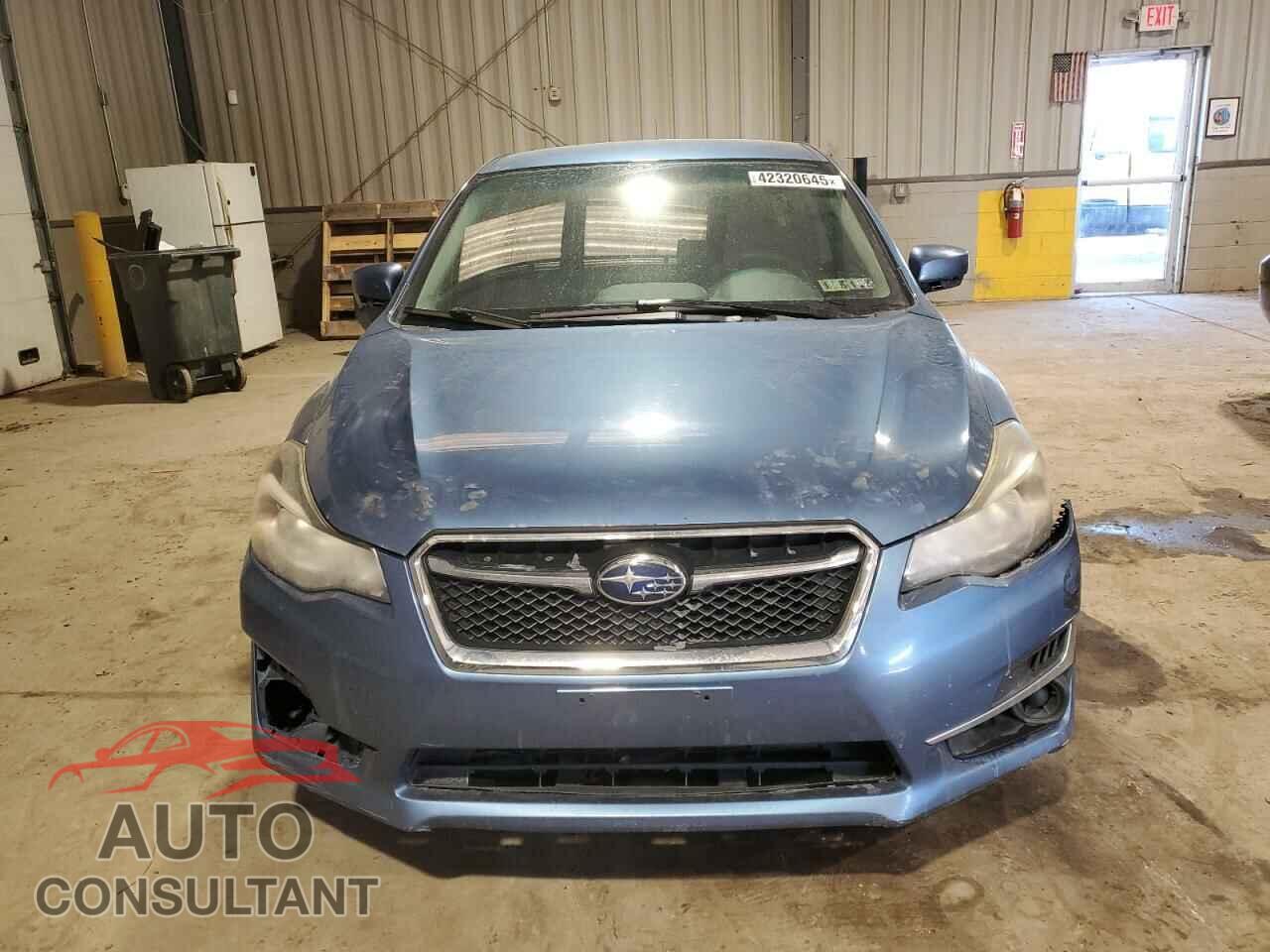 SUBARU IMPREZA 2015 - JF1GPAC60F8225342