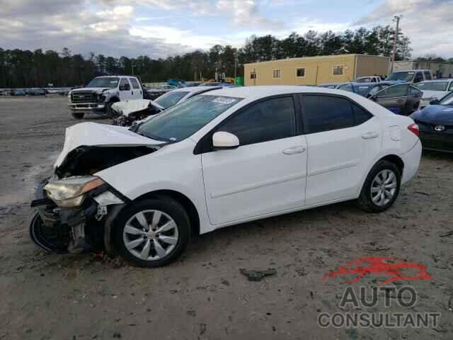 TOYOTA COROLLA 2016 - 5YFBURHE4GP401004