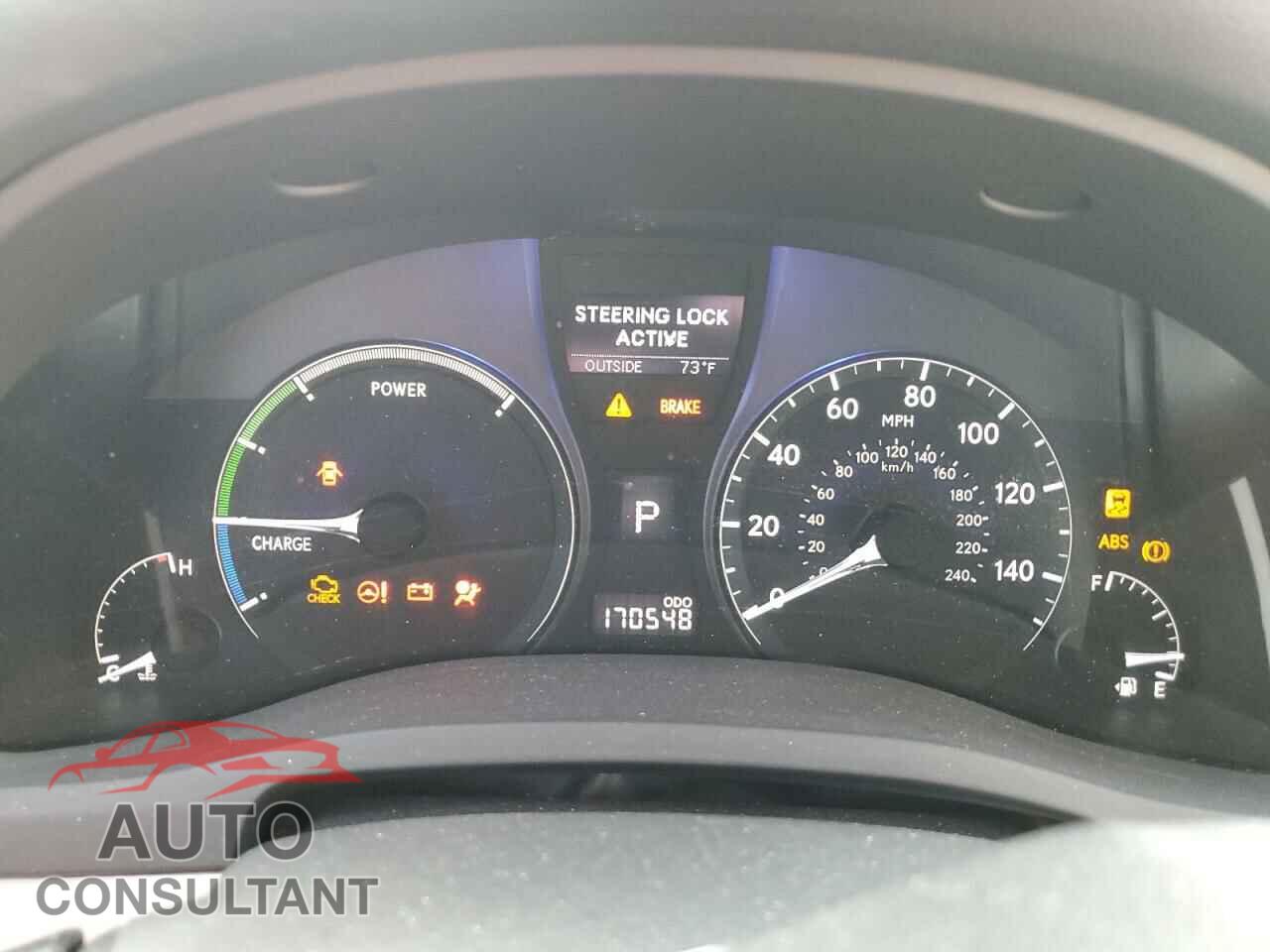 LEXUS RX450 2011 - JTJBC1BA1B2044475