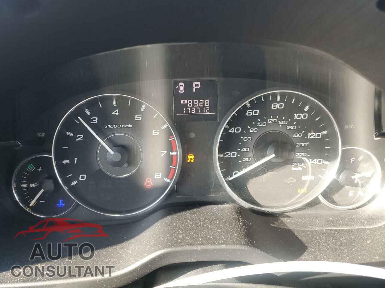 SUBARU OUTBACK 2011 - 4S4BRBCC3B3397099