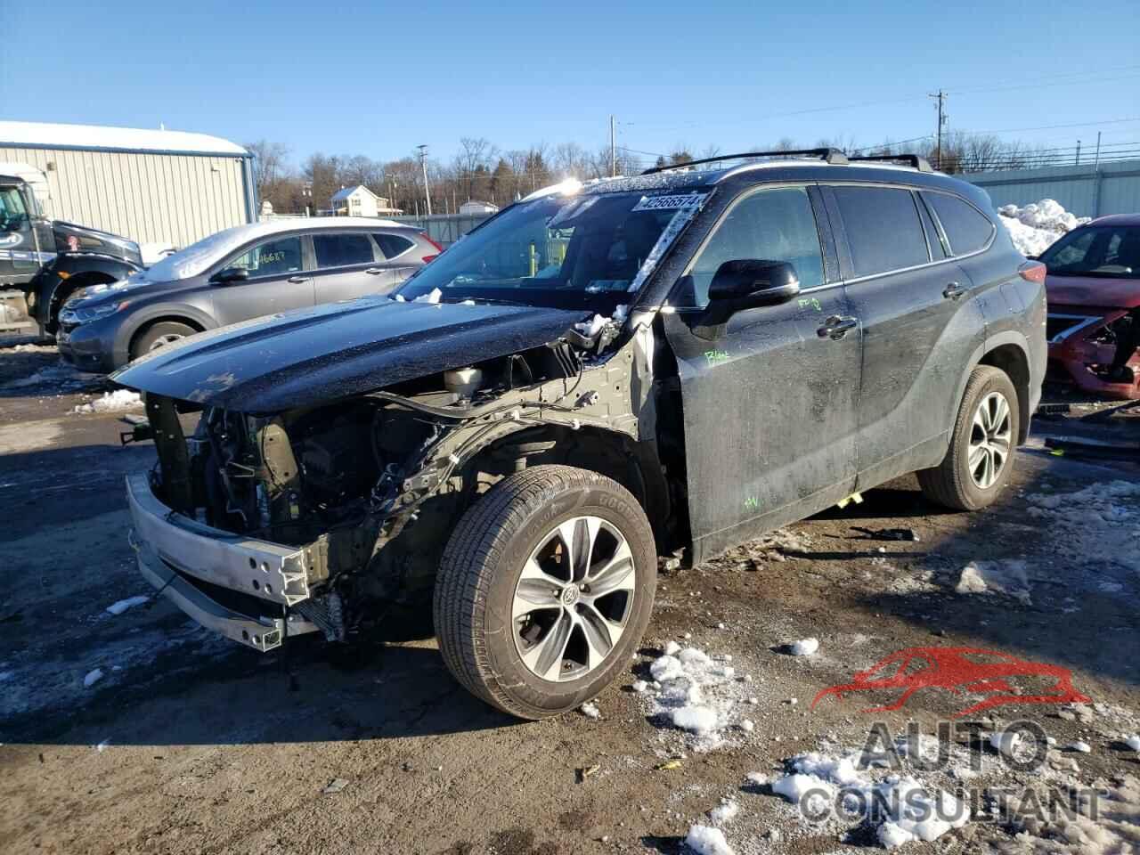 TOYOTA HIGHLANDER 2021 - 5TDHZRBH0MS544839