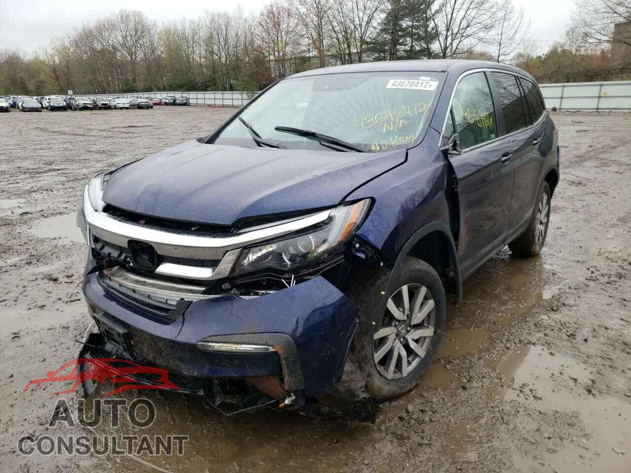 HONDA PILOT 2019 - 5FNYF6H52KB096027
