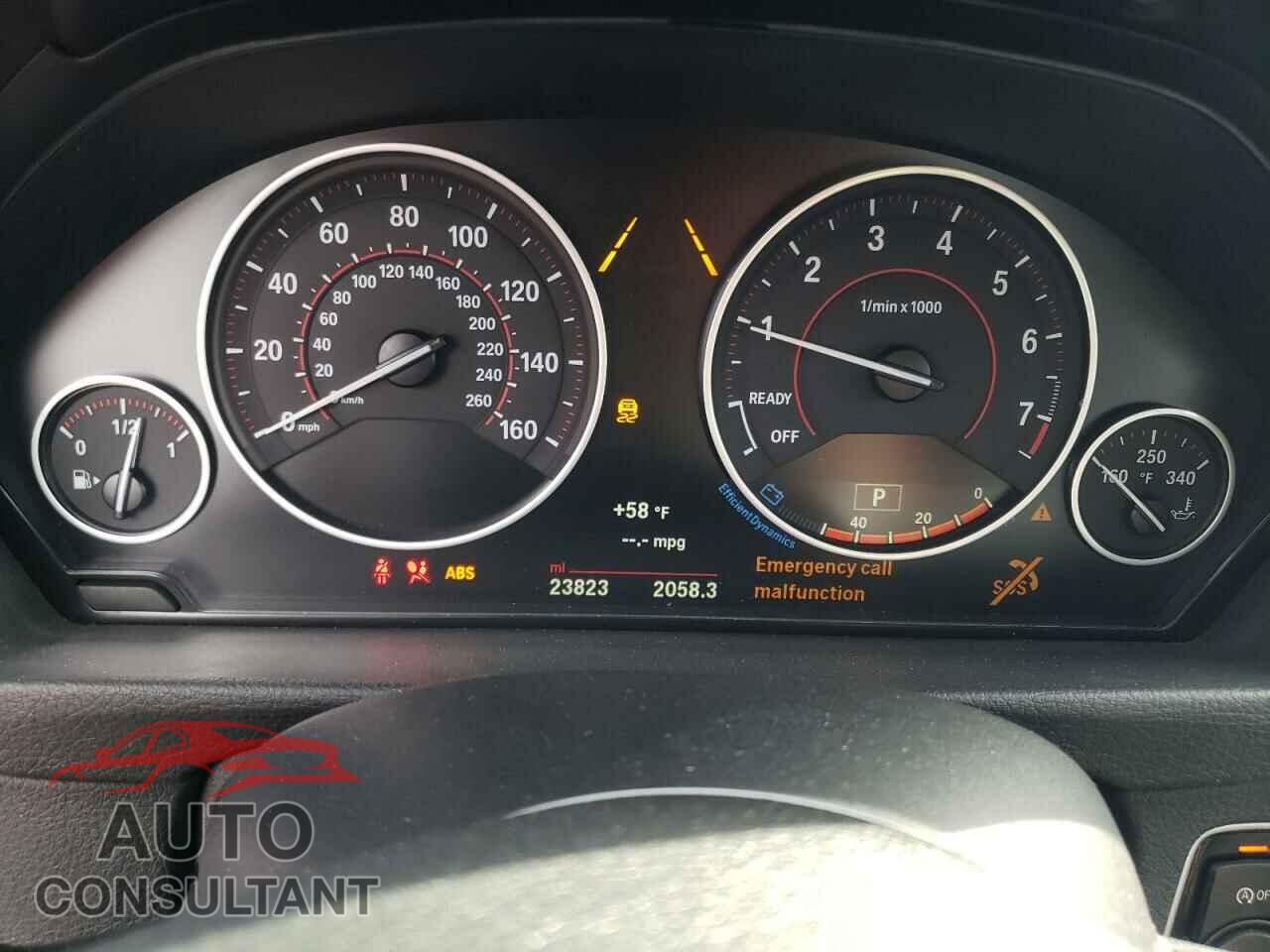 BMW 3 SERIES 2017 - WBA8D9C34HA012446