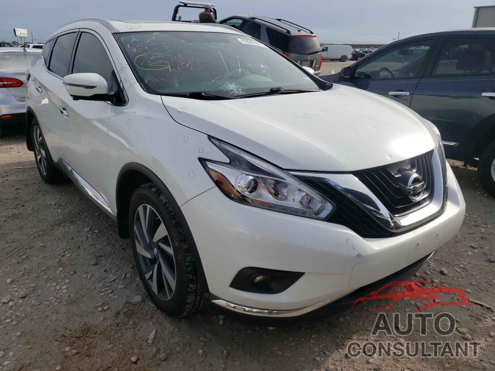 NISSAN MURANO 2016 - 5N1AZ2MG1GN141097