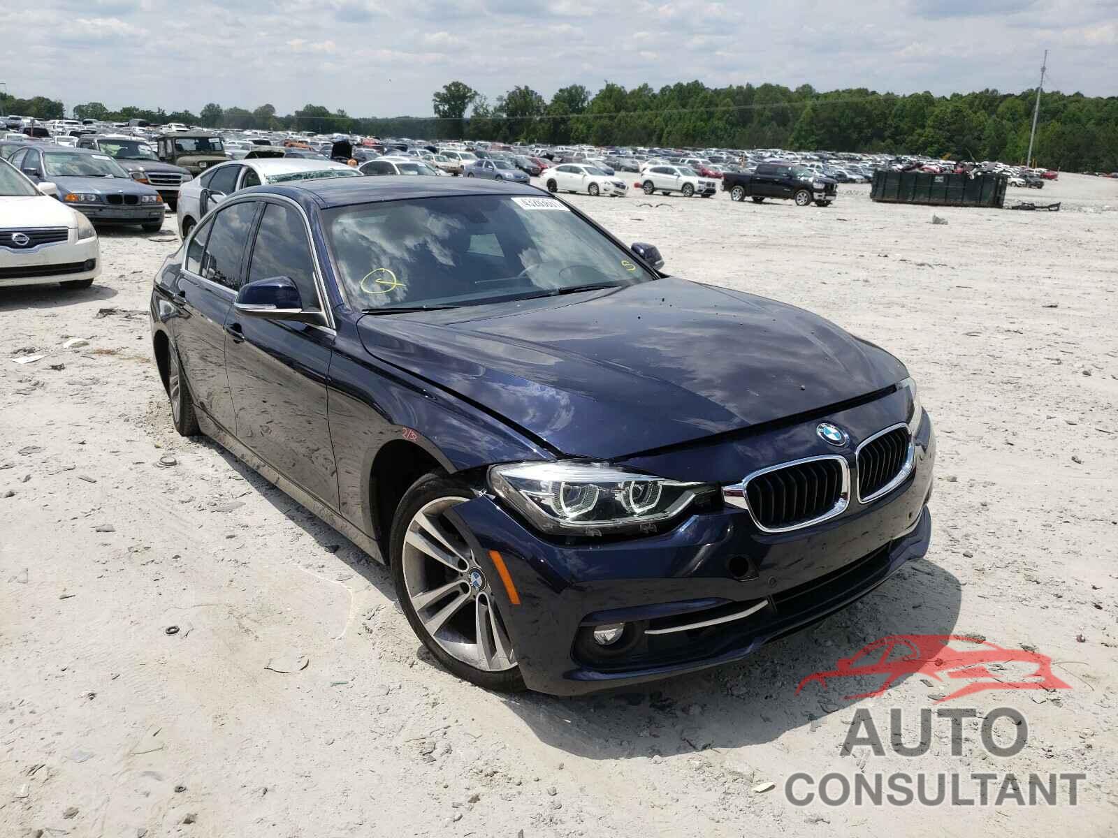 BMW 3 SERIES 2017 - WBA8D9G32HNU61935