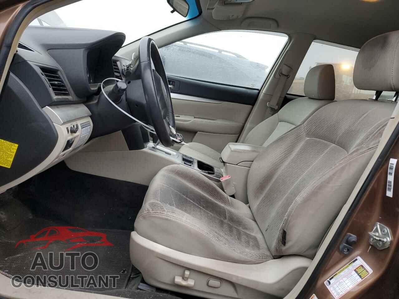 SUBARU OUTBACK 2012 - 4S4BRBCC0C3300684