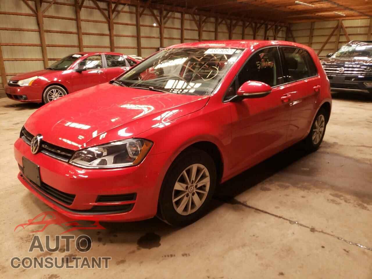VOLKSWAGEN GOLF 2017 - 3VW217AU6HM058197