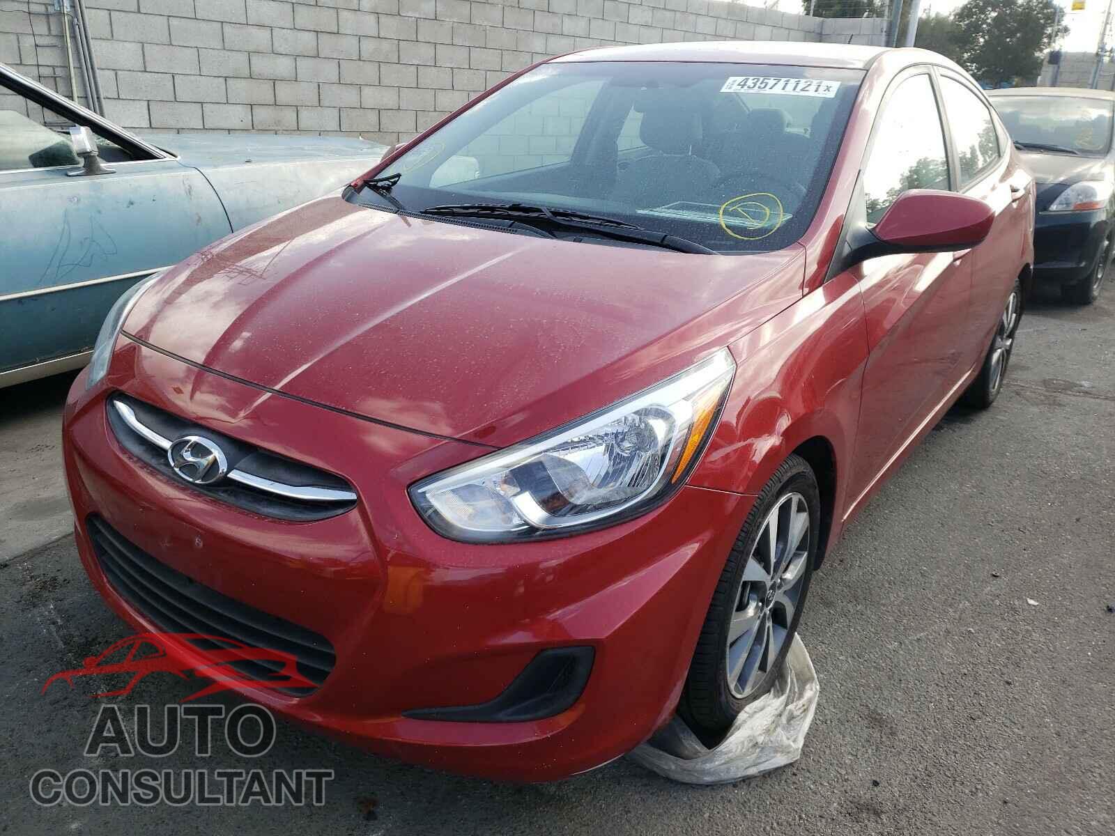 HYUNDAI ACCENT 2017 - KMHCT4AE9HU360180