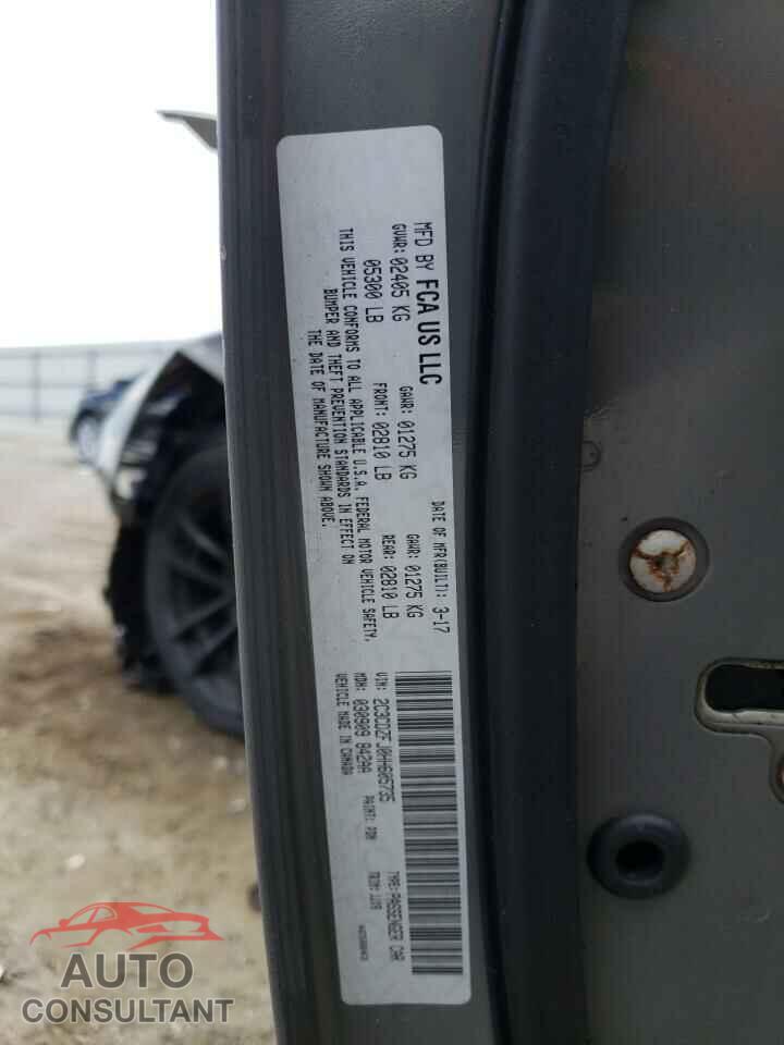 DODGE CHALLENGER 2017 - 2C3CDZFJ0HH605735
