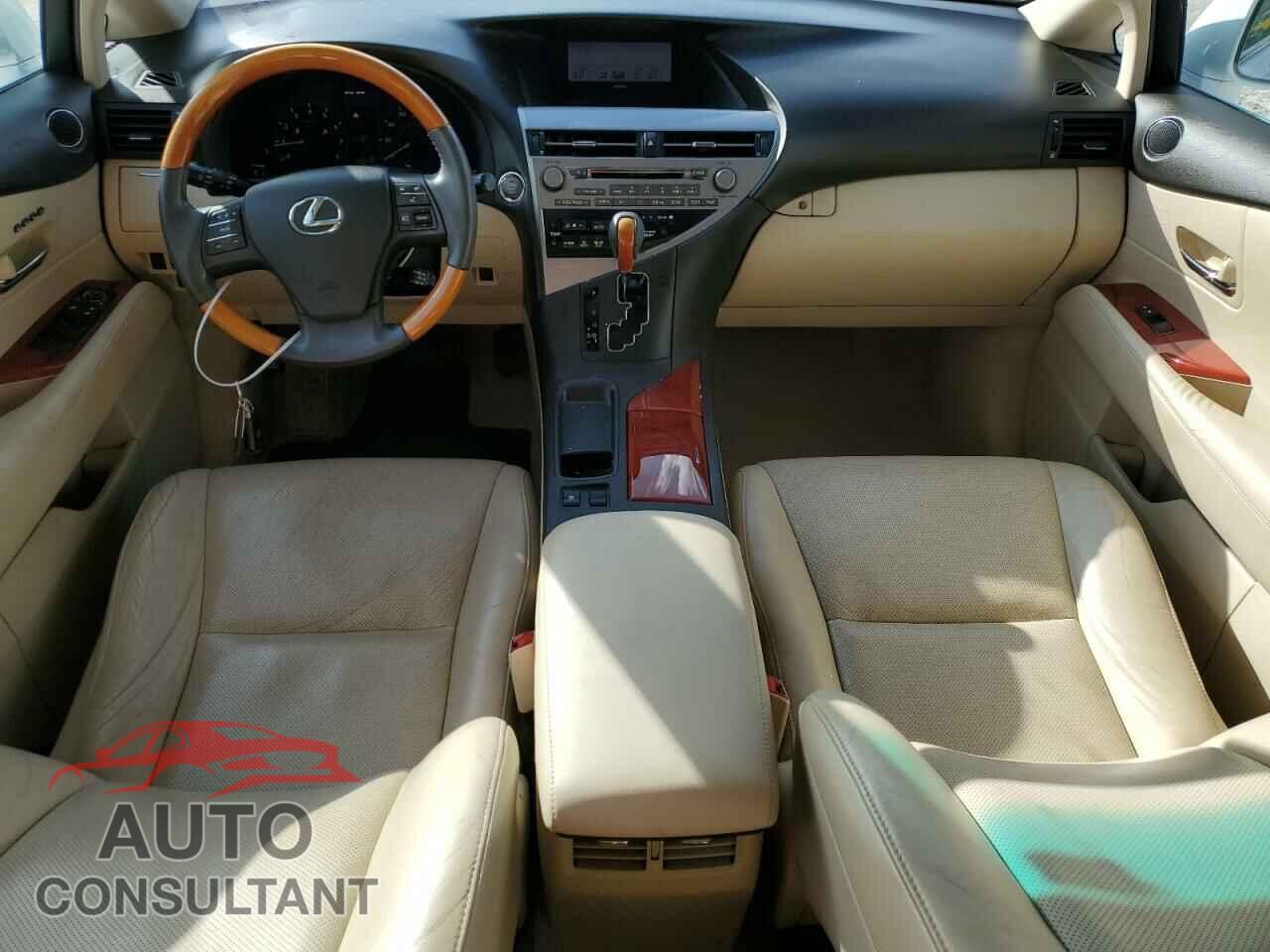 LEXUS RX350 2012 - 2T2ZK1BA7CC078990