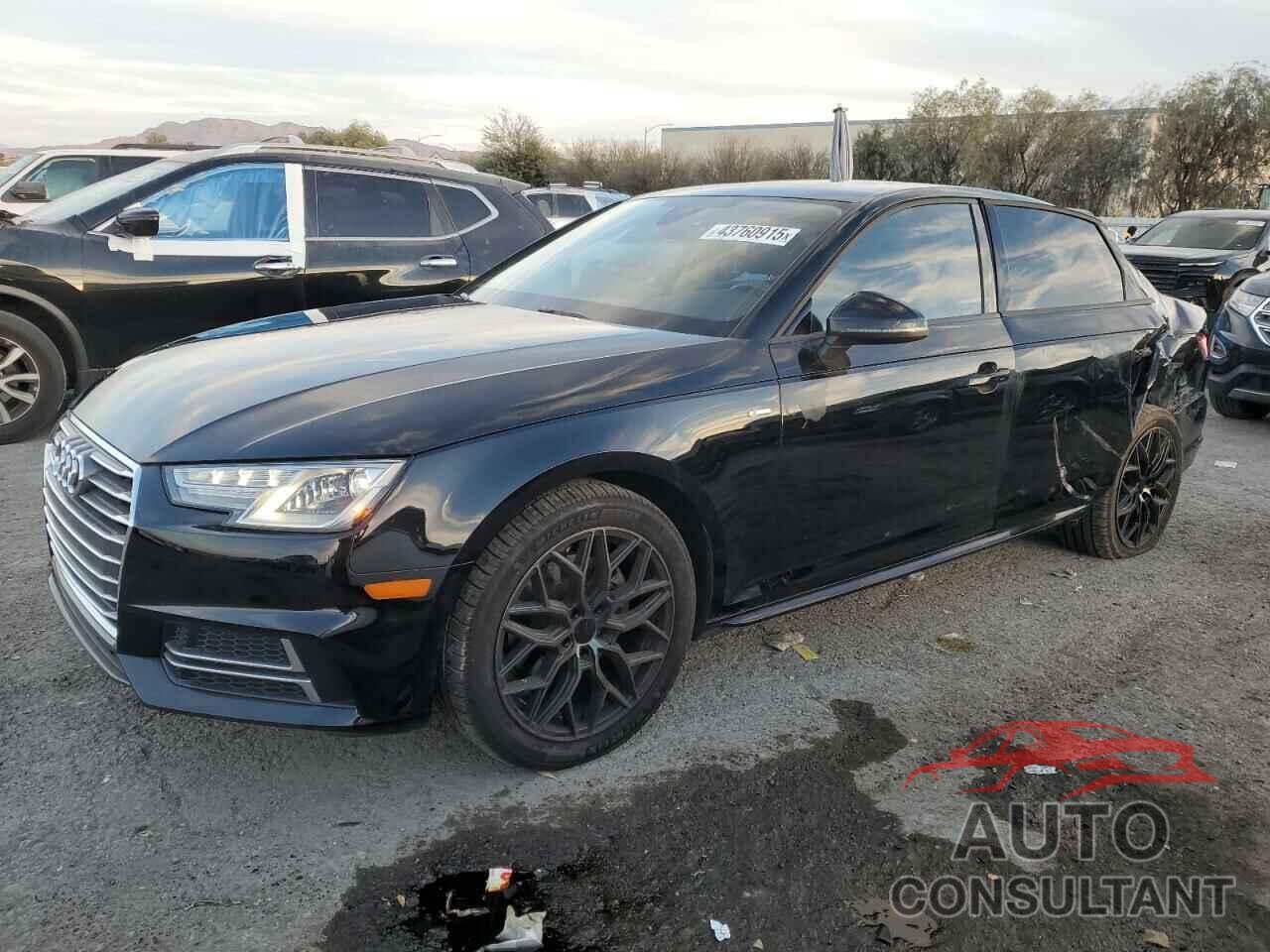 AUDI A4 2018 - WAUKMAF46JA111724