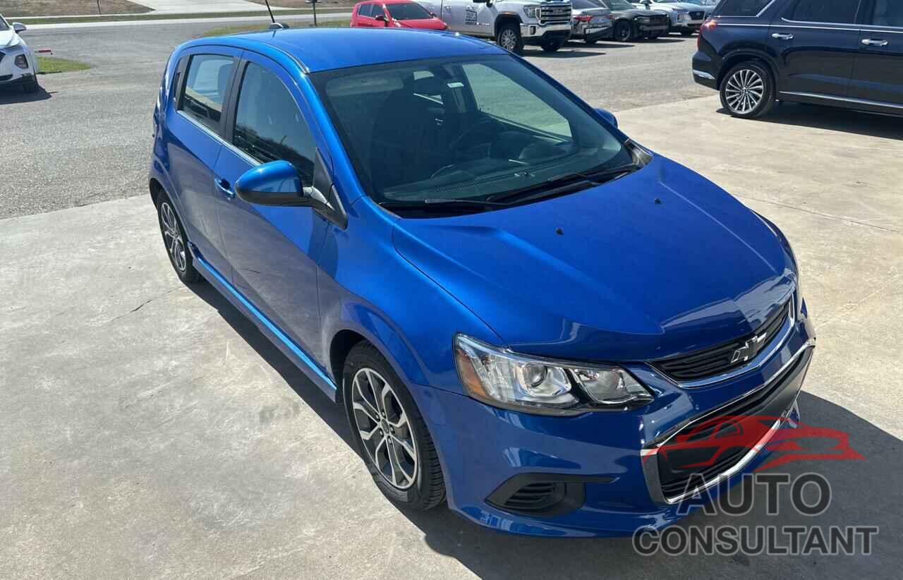 CHEVROLET SONIC 2020 - 1G1JD6SB4L4103275