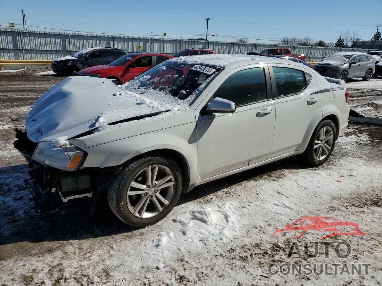 DODGE AVENGER 2012 - 1C3CDZCB4CN280391