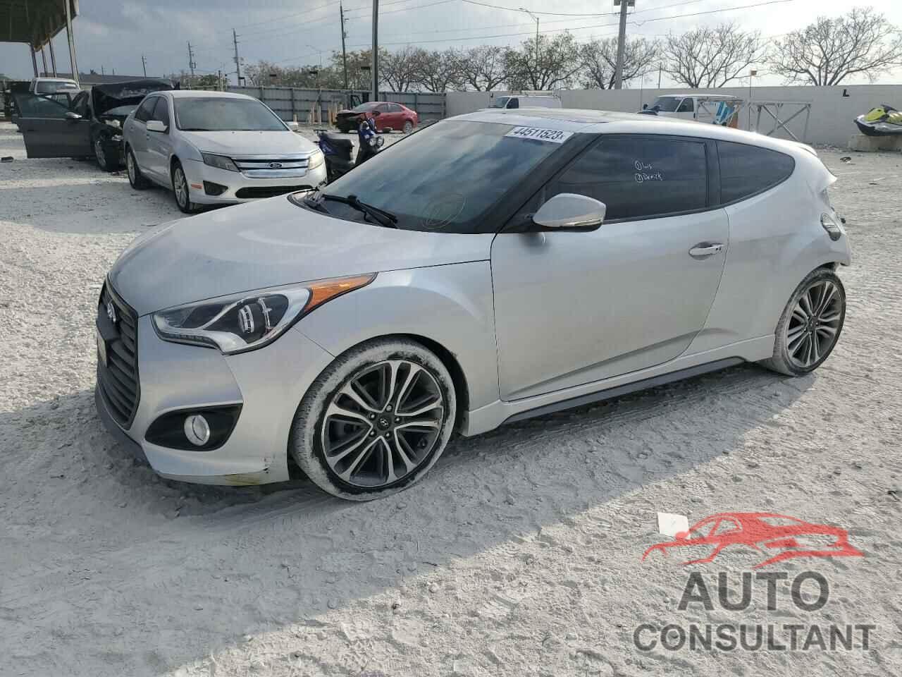 HYUNDAI VELOSTER 2016 - KMHTC6AE8GU252871