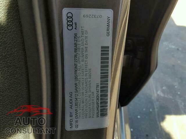 AUDI A6 2016 - WAUHGAFC8GN147781
