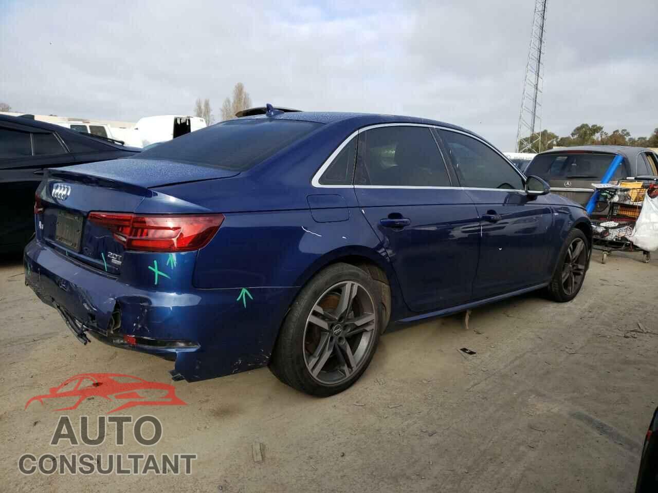 AUDI A4 2018 - WAULMAF47JA074395