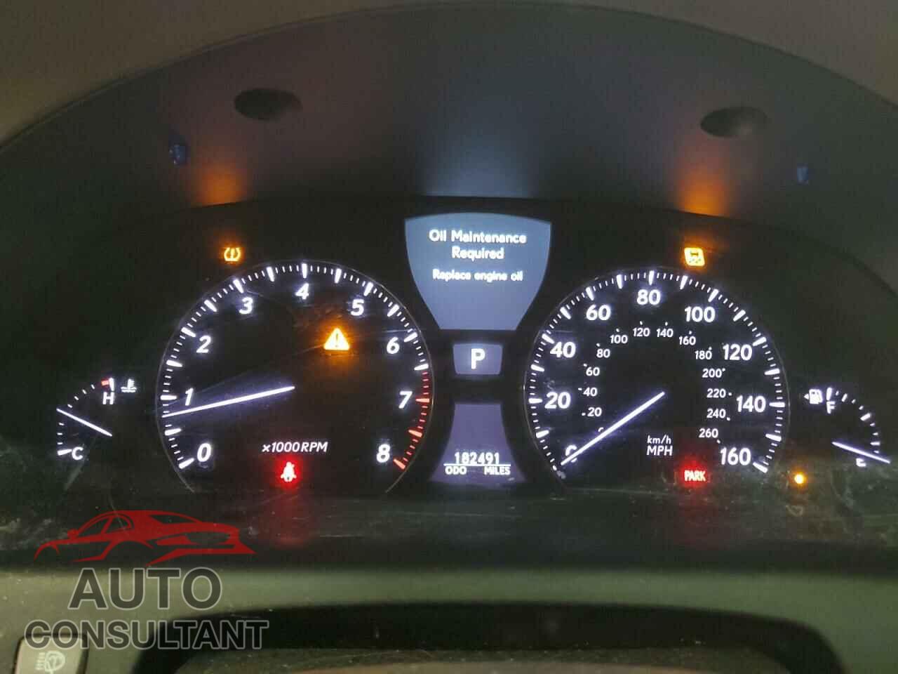 LEXUS LS460 2009 - JTHBL46F095086573