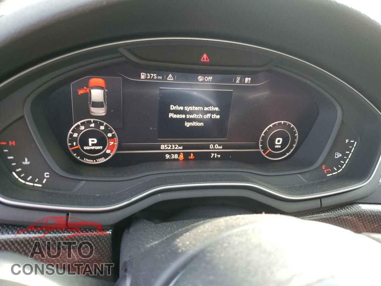 AUDI S4/RS4 2018 - WAUC4AF49JA131549