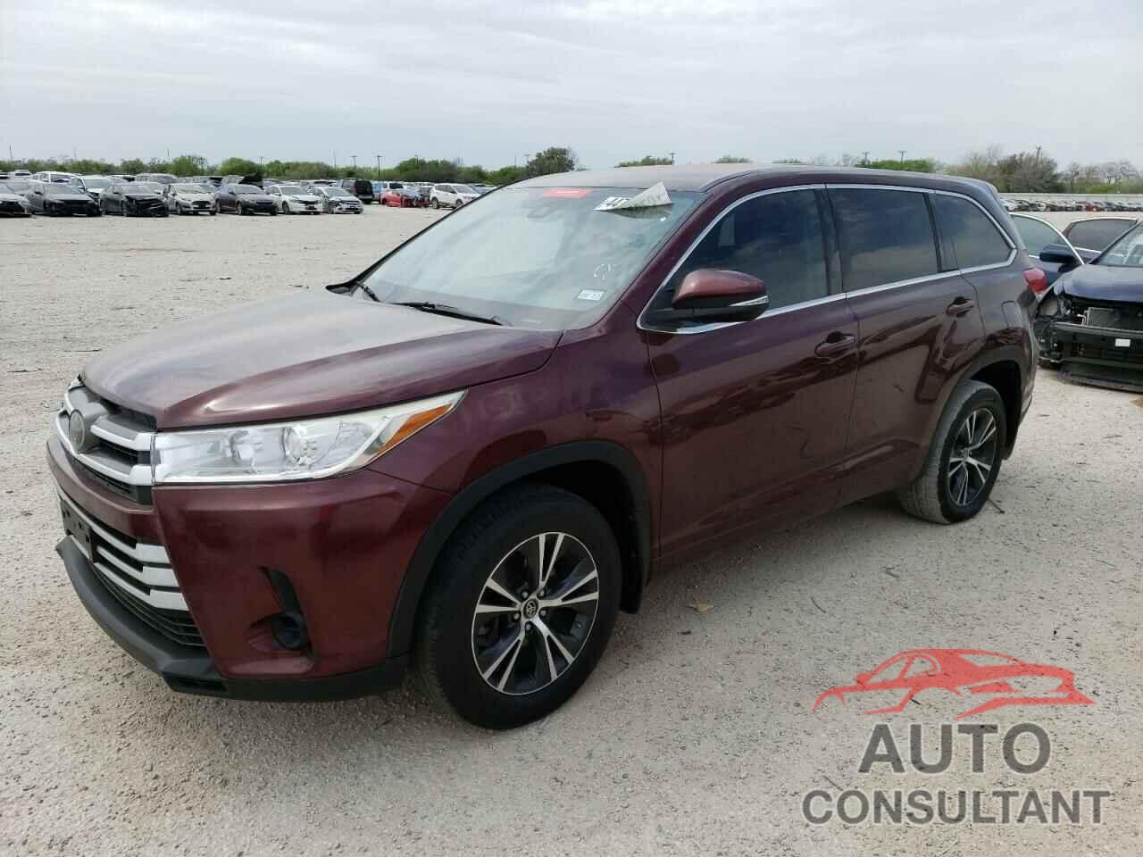 TOYOTA HIGHLANDER 2017 - 5TDZARFH4HS029144